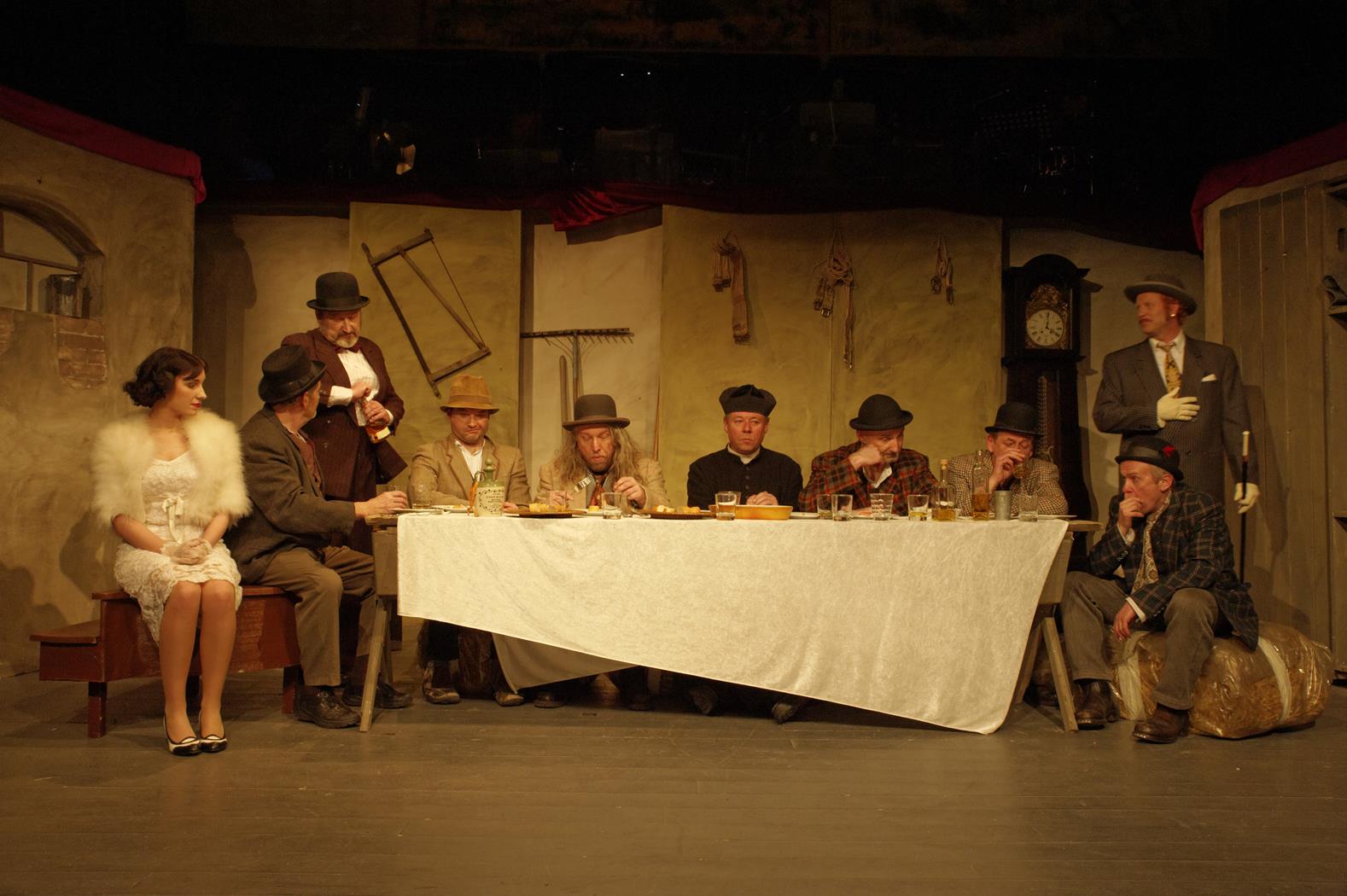 Theater am Bahnhof, Probe Drei Groschen Oper