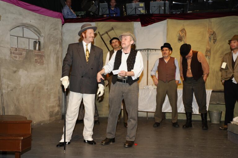Theater am Bahnhof, Probe Drei Groschen Oper